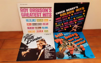 ROY ORBISON-CHUCK BERRY - FATS DOMINO-BILL HALEY - VINYL LP'S 