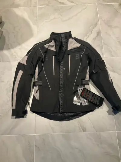 Manteau moto amovible skidoo vtt atv jacket pads 530$, View more