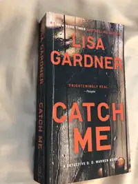 Novel - Catch Me $10, paperback, By Lisa Gardner