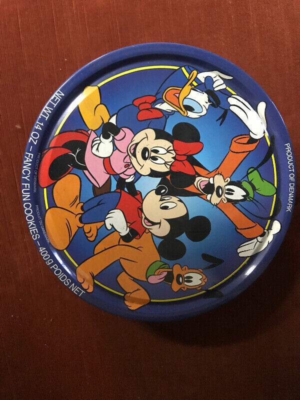 Vintage Mickey Mouse Tin in Arts & Collectibles in Saint John