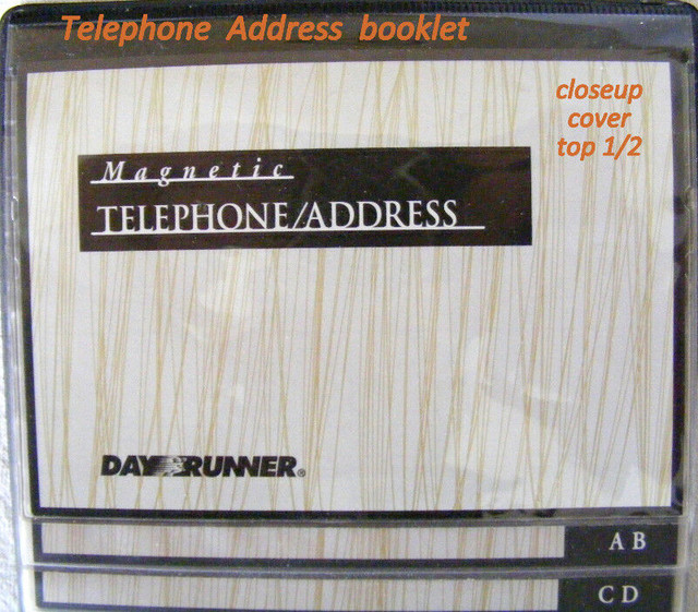 Address/Telephone note book/diary Day Runner  new in Other Business & Industrial in City of Toronto - Image 3