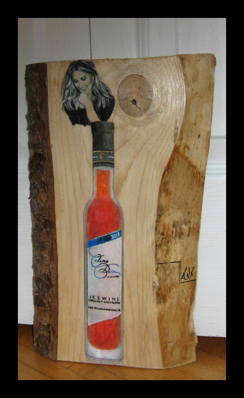 Céline Dion bouteille vin de glace dans Art et objets de collection  à Lanaudière