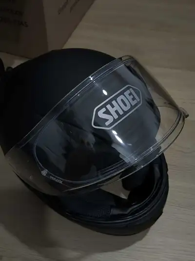 Condition : Great Colour : Matte Black Size : Small Just bought, too small for me