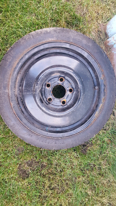 Selling a spare tire that was from a 2003 Chevrolet Cavalier.