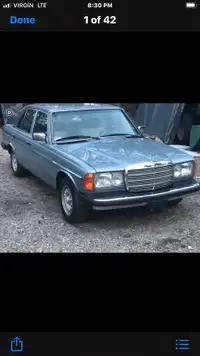 Mercedes 123 -300D turbo diesel