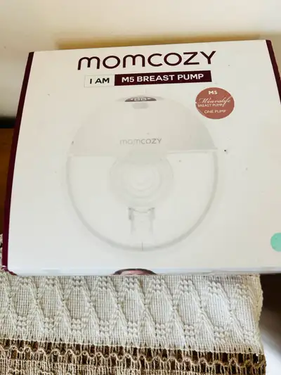 Momcozy M5 hand free breast pump, View more