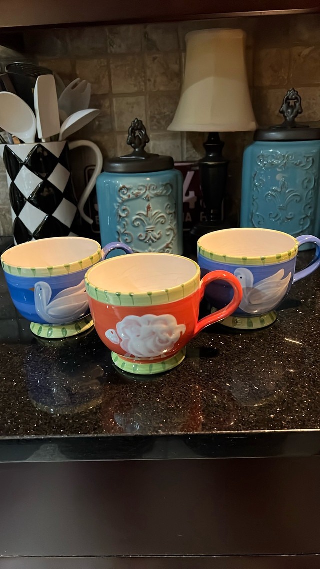 MADE IN ITALY!  Hand Painted Starbucks Cups ✨ in Kitchen & Dining Wares in Vernon