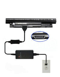 External Laptop Battery Charger Compatible for Dell LATITUDE/INS