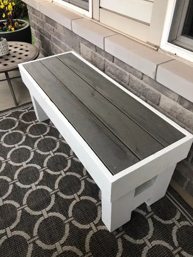 Custom made bench in Patio & Garden Furniture in Oakville / Halton Region - Image 5