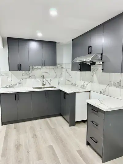 Brand New Legal 1 Plus Den-Bedroom Basement Apartment for Rent – Available Now Location: Chinguacous...
