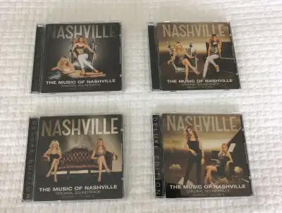 NASHVILLE "TV Show" soundtracks (4 CD's) ~ MINT ~ $4 each, View more