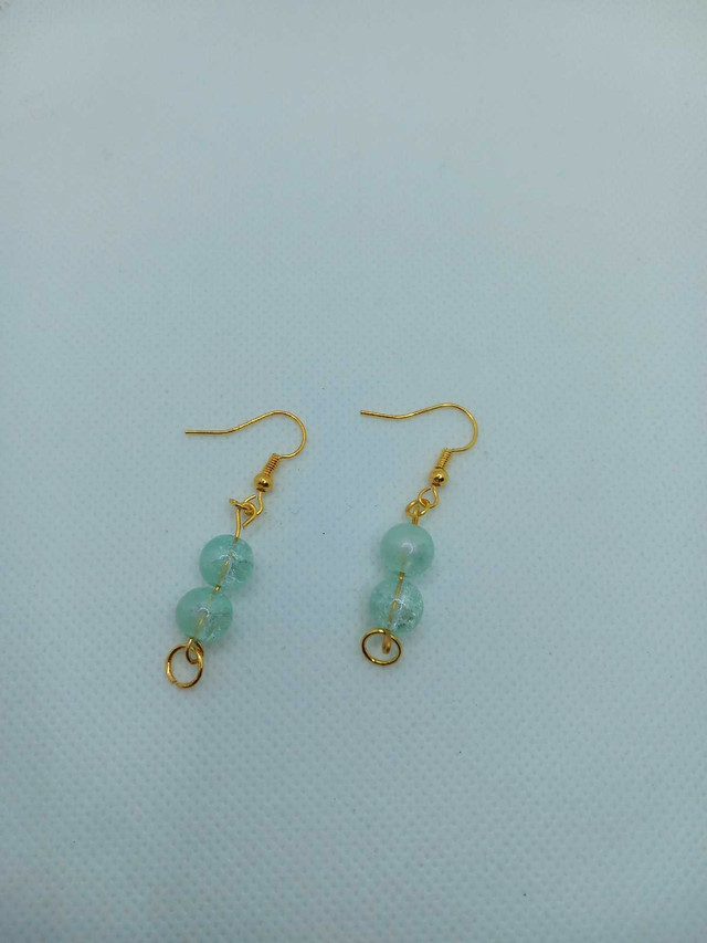 Translucent bead earrings in Jewellery & Watches in City of Toronto