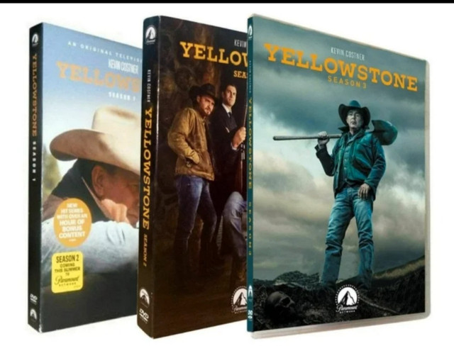 Yellowstone DVD Collection Season 1, 2 and 3 in CDs, DVDs & Blu-ray in Kamloops