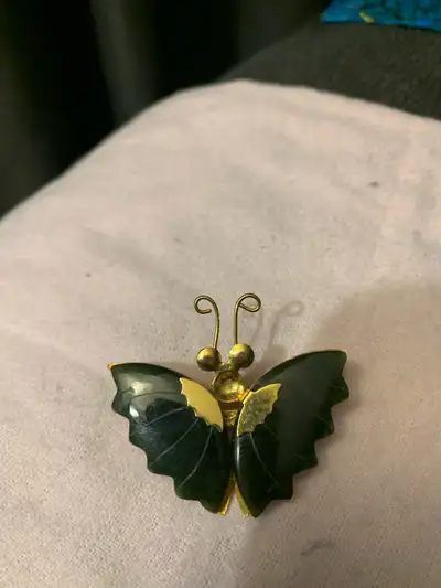 Brooch. Butterfly  vintage, View more