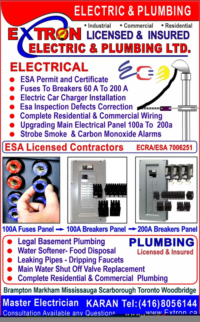 Licensed Plumber ✔️ Brampton ✔️ Mississauga & GTA - ☎️ KARAN in Plumbing in Mississauga / Peel Region - Image 8
