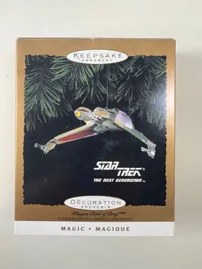 Hallmark Keepsake Star Trek Next Generation Klingon Bird of Prey, View more