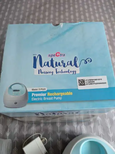 spectra rechargeable electric breast pump, View more