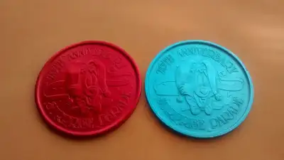 2 Disney World Retro Coins, View more