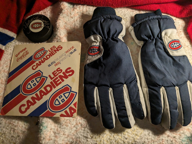 Hockey canadiens - vintage dans Art et objets de collection  à Ouest de l’Île - Image 4