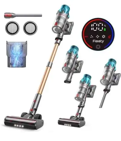 Fieety Cordless Vacuum Cleaner, 45Kpa 550, View more