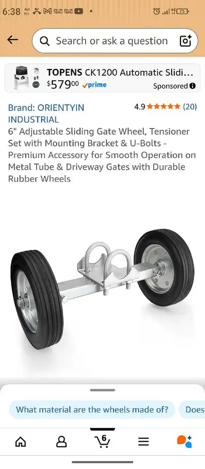 Gate wheels, View more