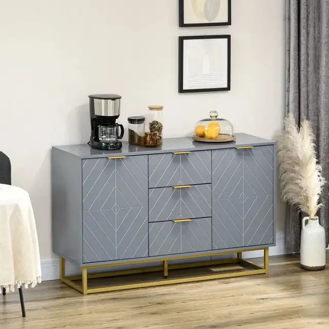 Luxury elegant dresser, kitchen cabinet, console table in Hutches & Display Cabinets in Markham / York Region - Image 6