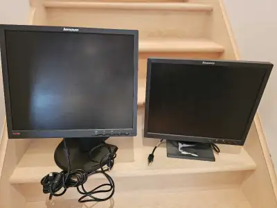 2/50$ Thinkvision Lenovo flat screen monitors, View more