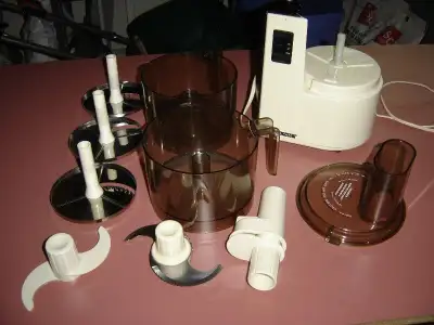 Phillips Food Processor Model FP5708--Bowls, Blades, Parts, View more