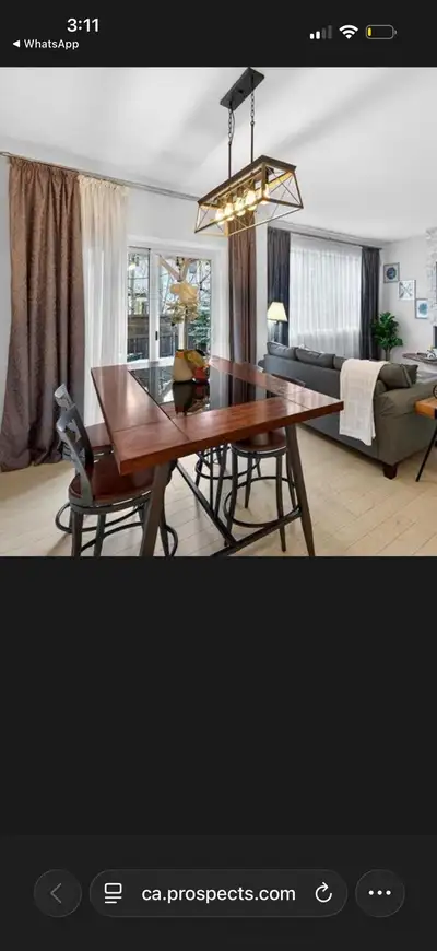 Dining Room Table & 6 Chairs, View more