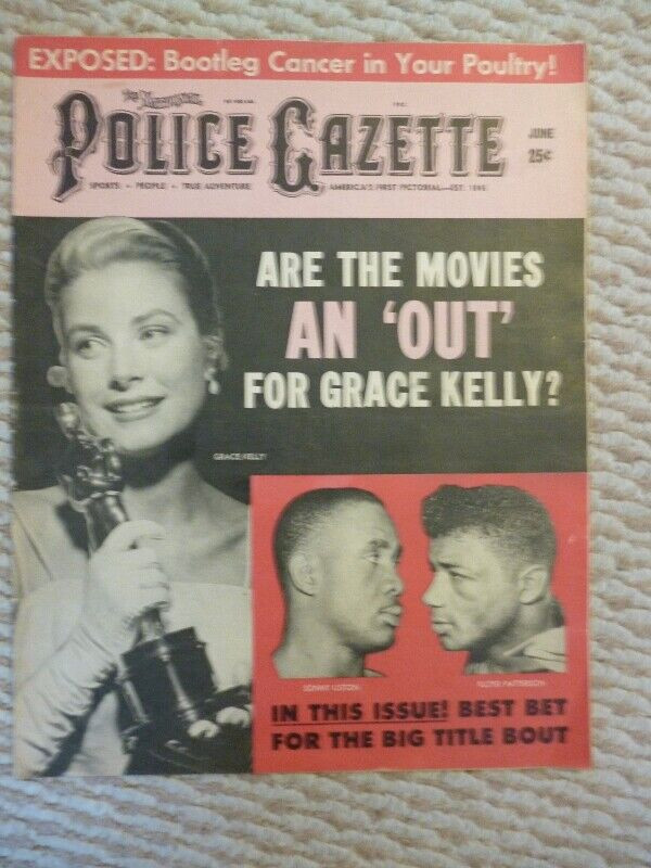 National Police Gazette lot x 4 1950 1960's JFK Castro Ali Welch in Arts & Collectibles in Peterborough - Image 3