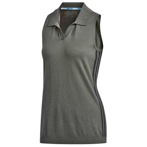 Adidas Womens M Golf Sleeveless Polo Shirt Top Knit in Women's - Tops & Outerwear in Hamilton