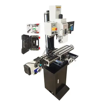 R8 Brushless Precision Milling Drilling Machine 056765, View more