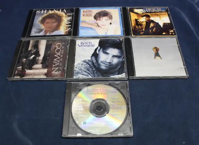 Music CDs Lot, Rock, Country, Maritime, Easy Listening