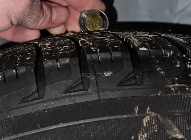 Winter tires 215/65R16 on steel 5x105 from a chevy trax in Tires & Rims in Owen Sound - Image 3