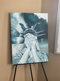 WALL ART - Statue of Liberty 