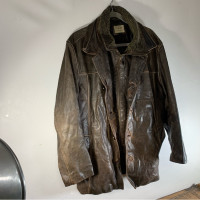 CMM CANADA vintage leather jacket  for men / homme