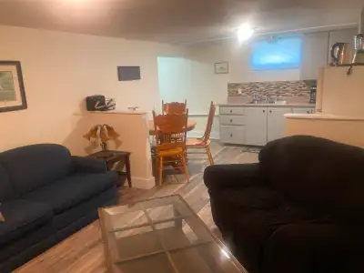 Basement apartment for rent