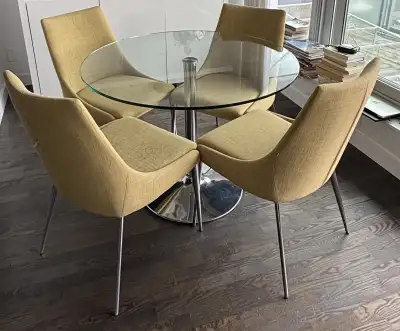 DINING  TABLE AND CHAIRS , View more