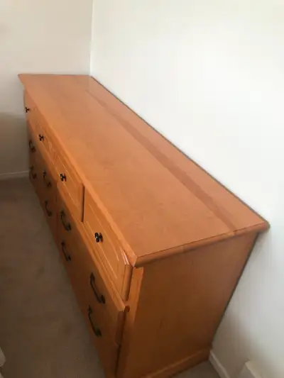 1.	solid wood 7 drawer dresser ，Kanata pick up, View more