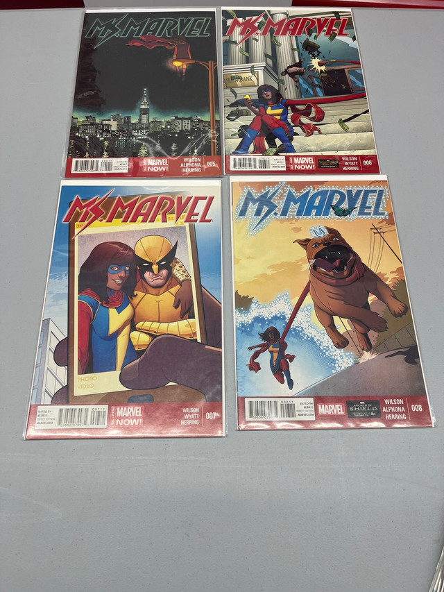 Ms Marvel comic collection 1-13 $150 OBO in Comics & Graphic Novels in City of Toronto - Image 3