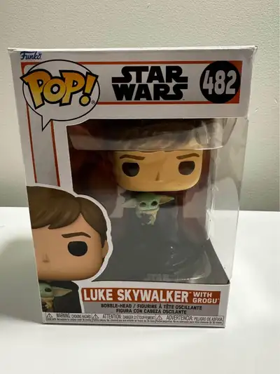 Funko pop Star Wars # 482 Luke Skywalker avec Grogu, View more