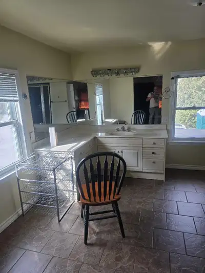 Telephone calls only 613 9661220 large room with private washroom walkin closet waterfront home avai...