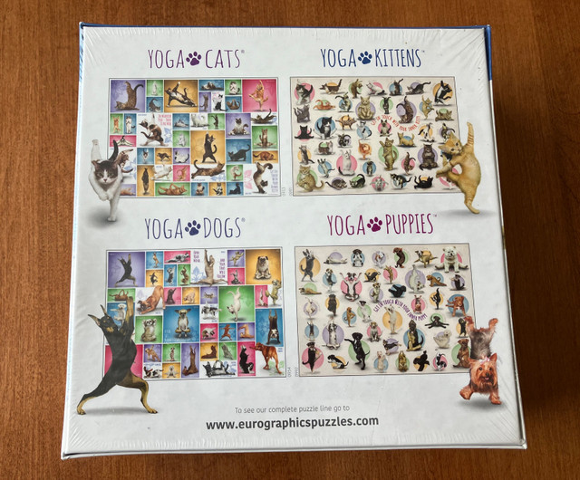 Brand New Eurographics 300 XL-Piece Puzzle, Yoga Kittens dans Jouets et jeux  à Ville de Montréal - Image 4