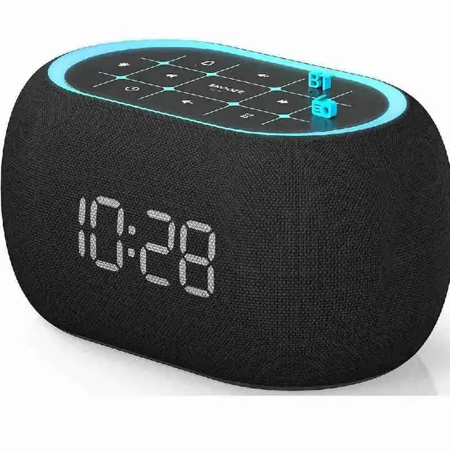 ANJANK Alarm Clock FM Radio with Bluetooth Speaker, Hi-Fi Stereo in General Electronics in Markham / York Region - Image 2