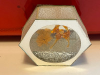 japanese diorama mirrored shadow box animal glass dear scene