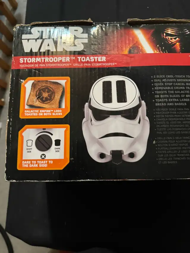 Star Wars Toaster in Toasters & Toaster Ovens in Mississauga / Peel Region - Image 3