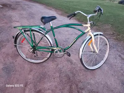 Available are 1 men's and 1 ladies 6 speed Supercycle Newport Cruiser bikes. These bikes are in grea...