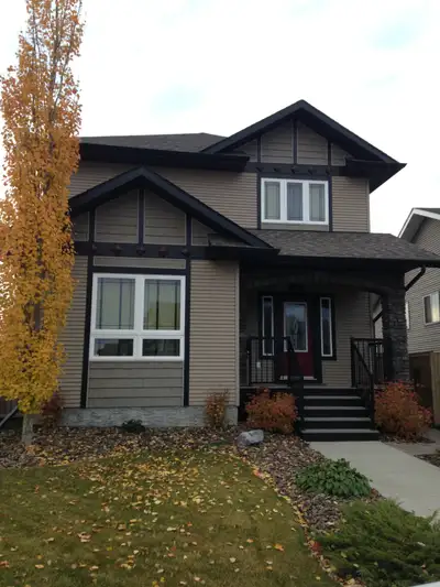 3 bedrooms up with an oversized bathroom, main floor laundry and a large bedroom and full bath downs...