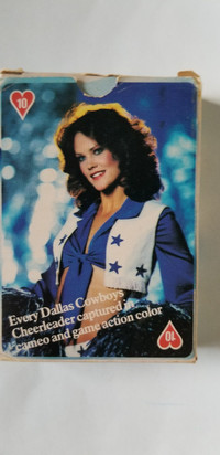 Vintage Dallas Cowboys Cheerleaders Playing Cards