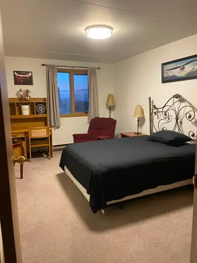 Private furnished room available in a clean, quiet apartment in downtown Winnipeg – ideal for a work...